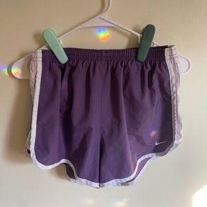 Purple Nike Athletic Shorts